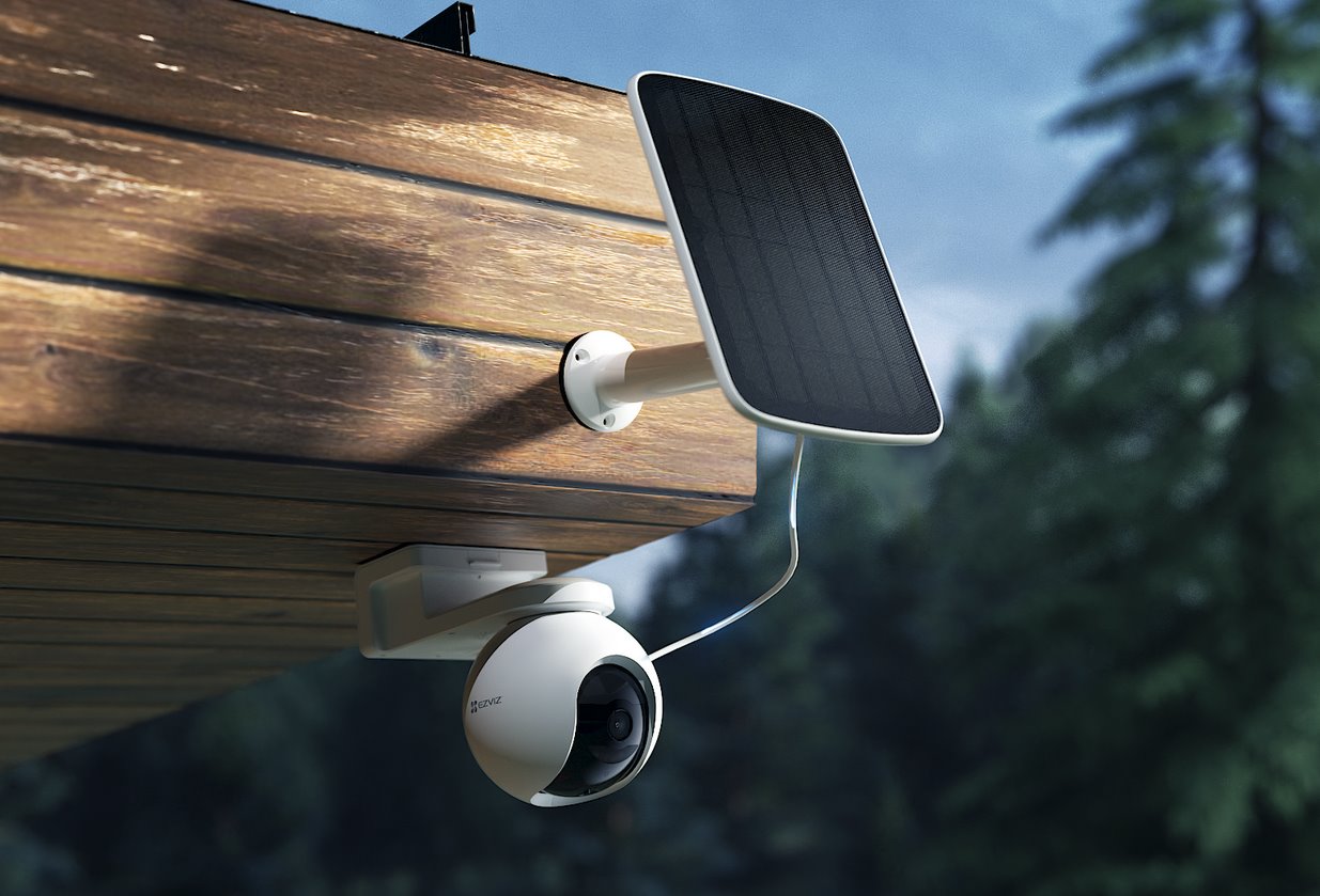 Cámara Ezviz EB8 4G LTE + PANEL SOLAR  Resolución 2K EXTERIOR