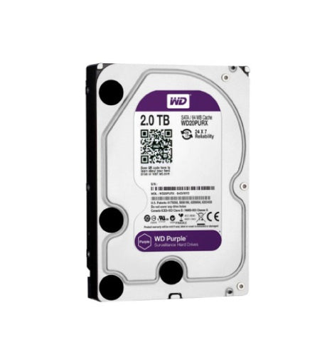 DISCO DURO WESTERN DIGITAL PURPLE 2 TERA SATA